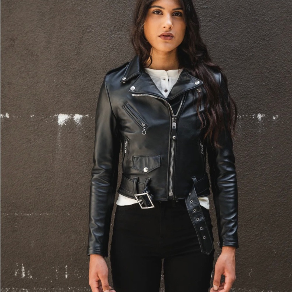 schott perfecto leather jacket 218